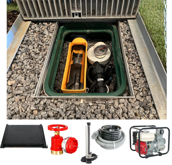 Rual Fire Dedicated Underground Water Tank