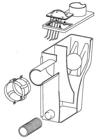 Multisiphon Einzelteile, WISY Zeichnung